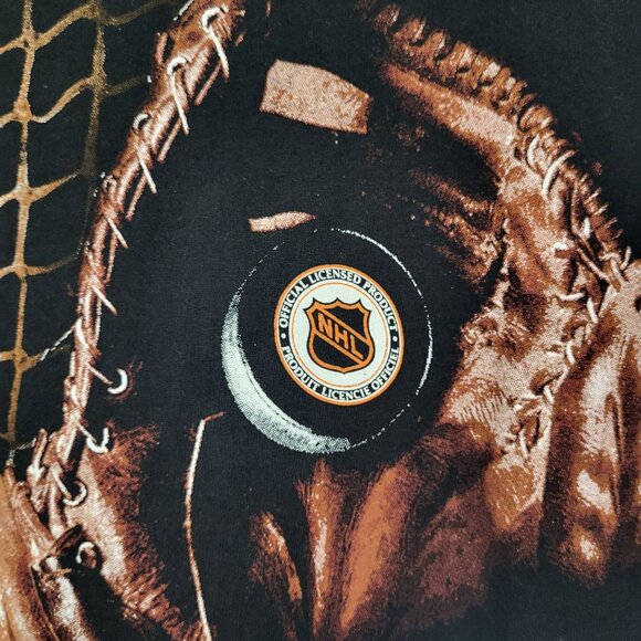 NHL Tampa Bay Lightning T Shirt Goalie Hockey Florida SZ L USA Rare - Picture 4 of 10